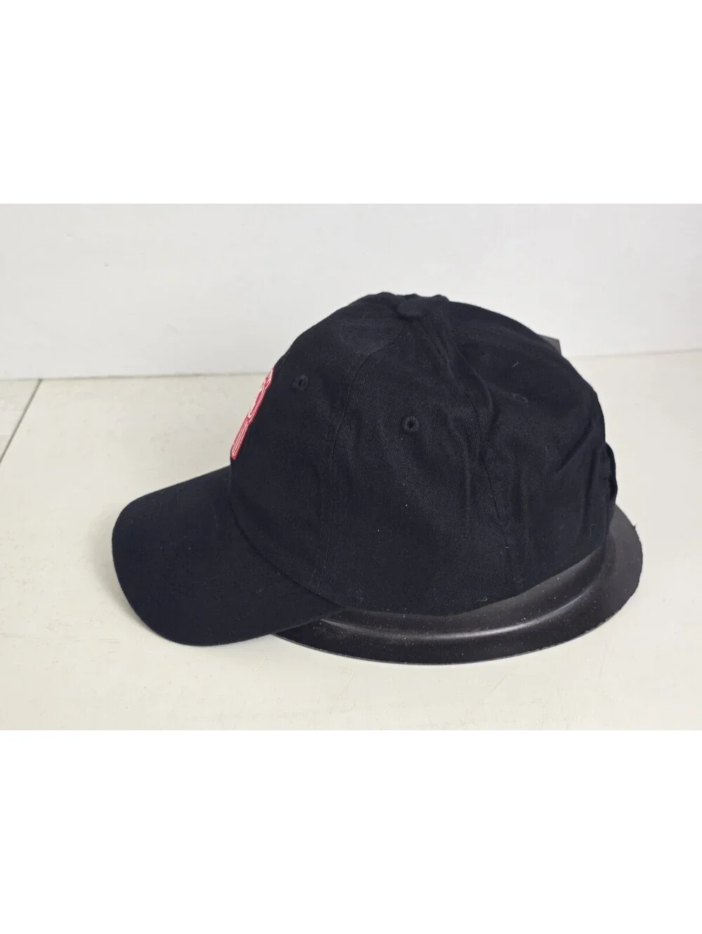 KW Kenworth Strapback Hat Black One Size Adjustable Embroidered 6 Panel Cotton